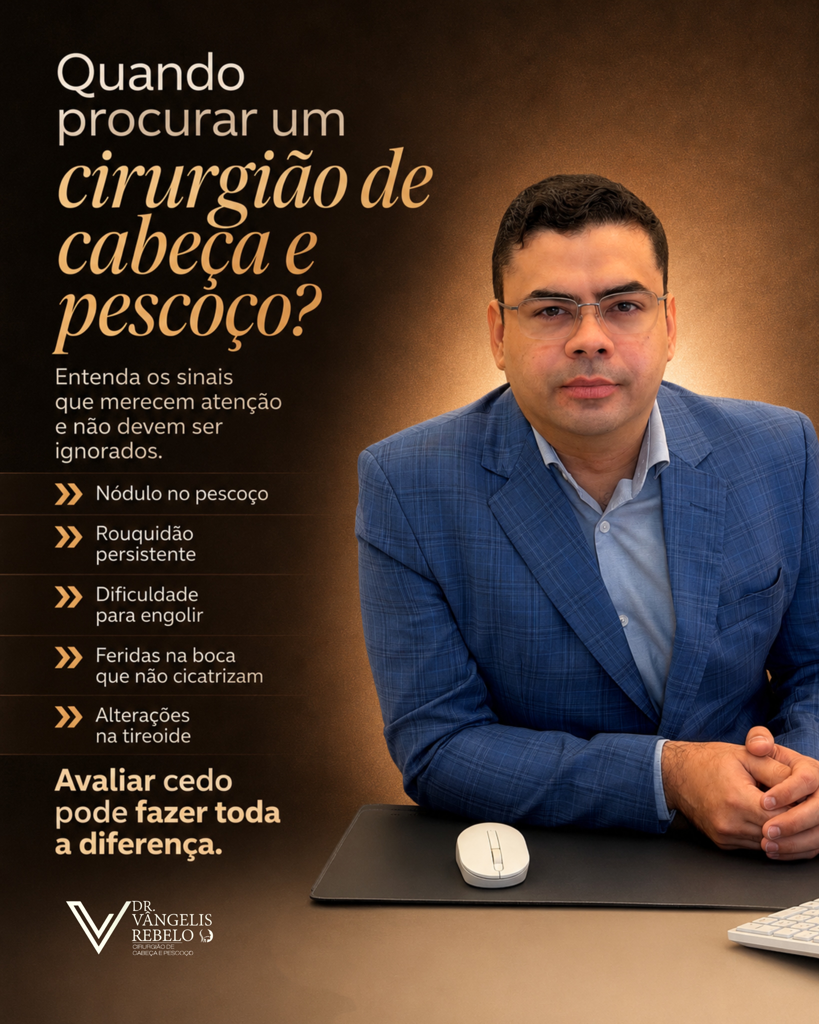Você sabe quando procurar um cirurgião de cabeça e pescoço?? 🤔

Não? Então conf